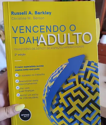 Foto do livro Vencendo o TDAH adulto